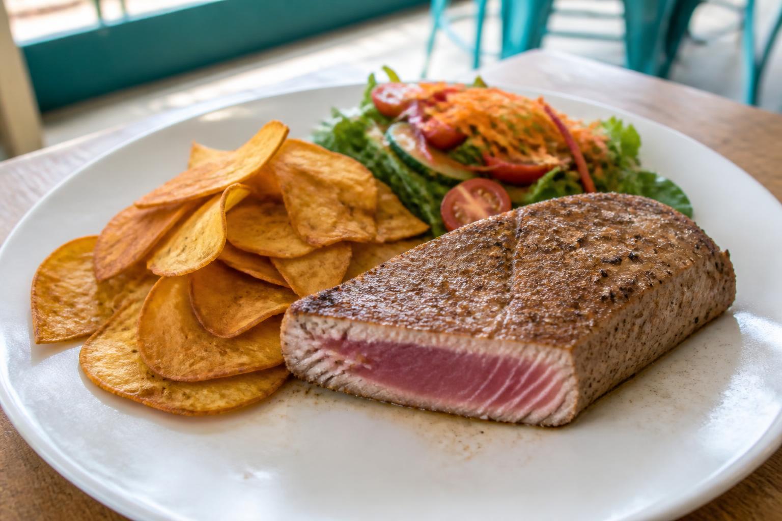 Tuna + Breadfruit Chips from Meat'N Friends