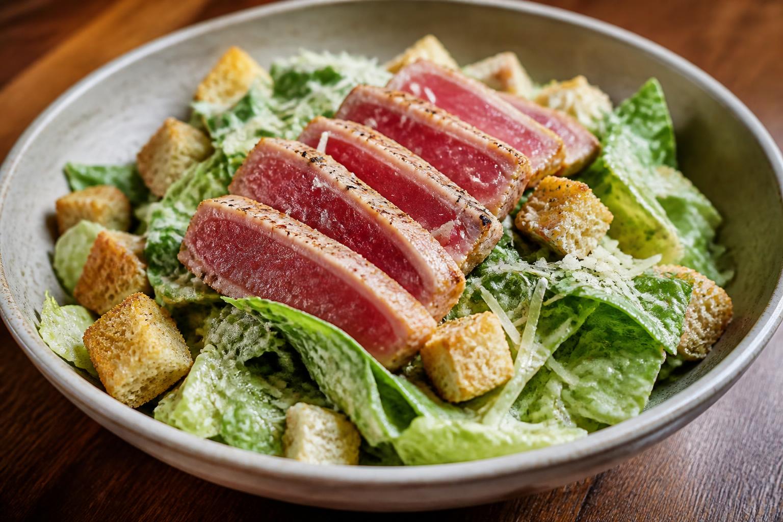 Tuna Caesar from Meat'N Friends