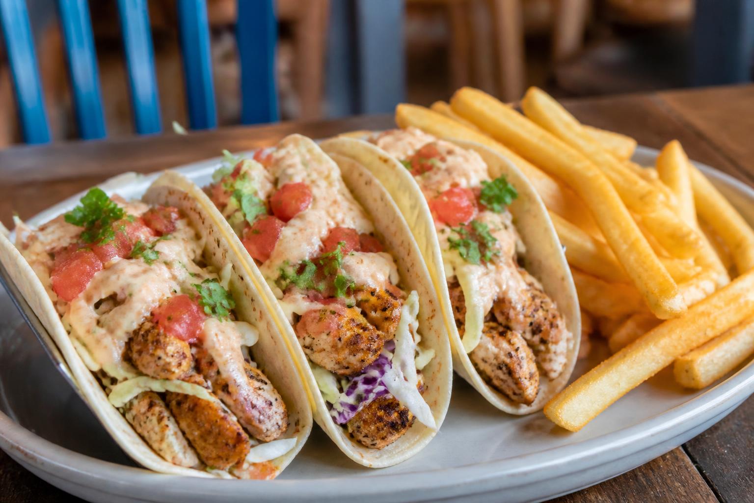 Chicken Tacos from Meat'N Friends